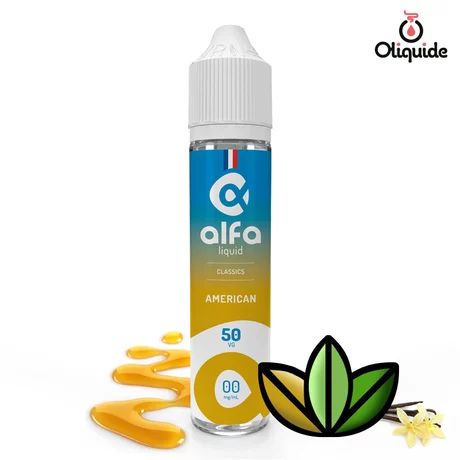 Alfaliquid 50ml American 50 ml de la marque Alfaliquid