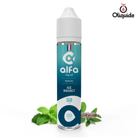Alfaliquid 50ml Ice Rocket 50 ml de la marque Alfaliquid