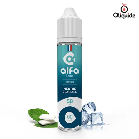 Alfaliquid 50ml Menthe Glaciale 50 ml de la marque Alfaliquid
