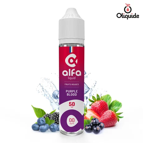 Alfaliquid 50ml Purple Blood 50 ml de la marque Alfaliquid