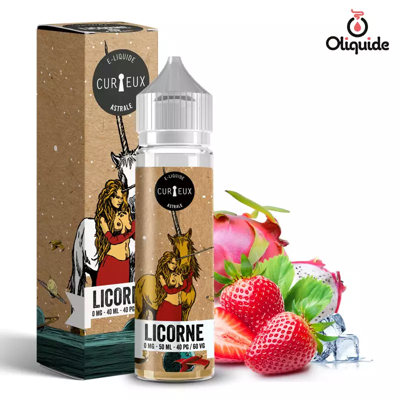 Expérimentez le Licorne 50 ml de Curieux pour une expérience immersive unique