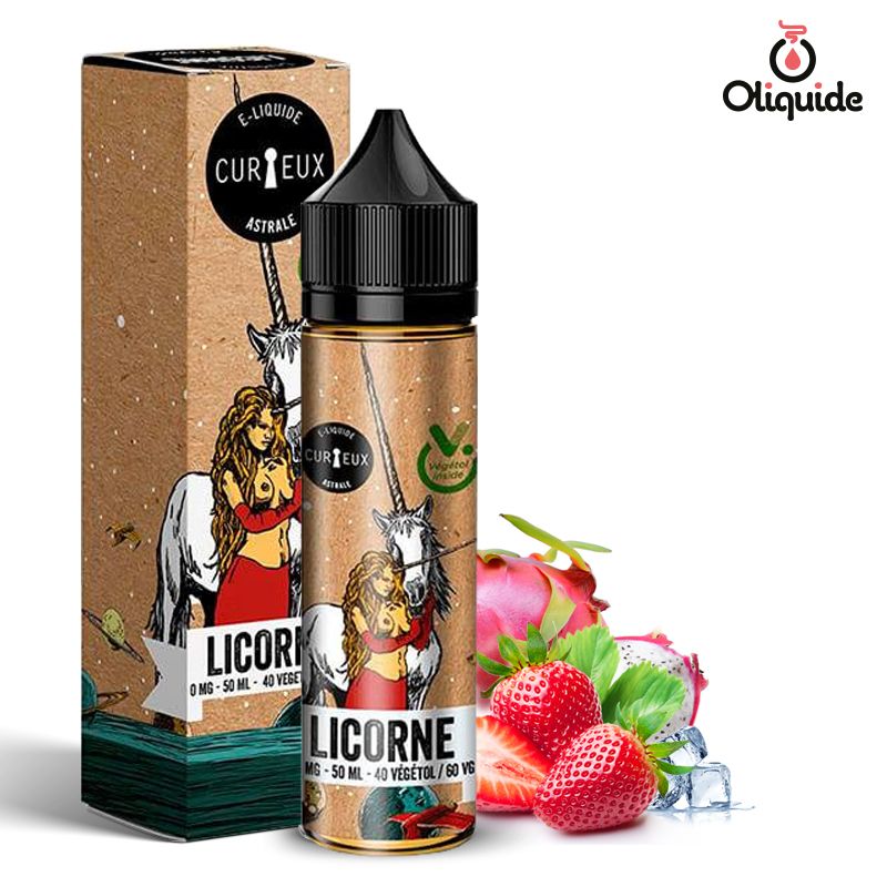 Plongez dans l'univers du Licorne Végétol 50 ml de Curieux