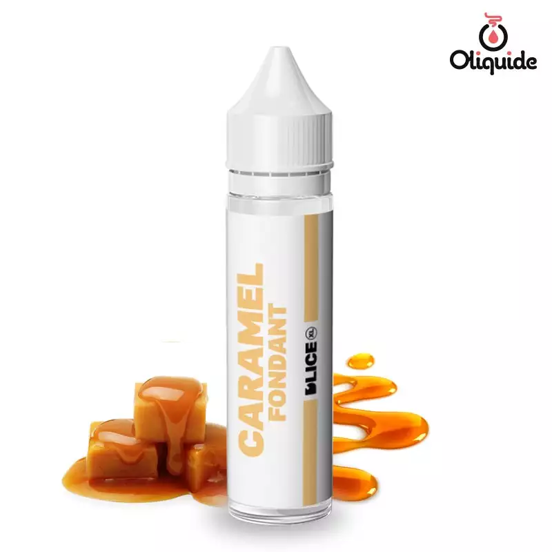 Plongez-vous dans le Caramel Fondant 50 ml de D'lice pour une expérience enrichissante