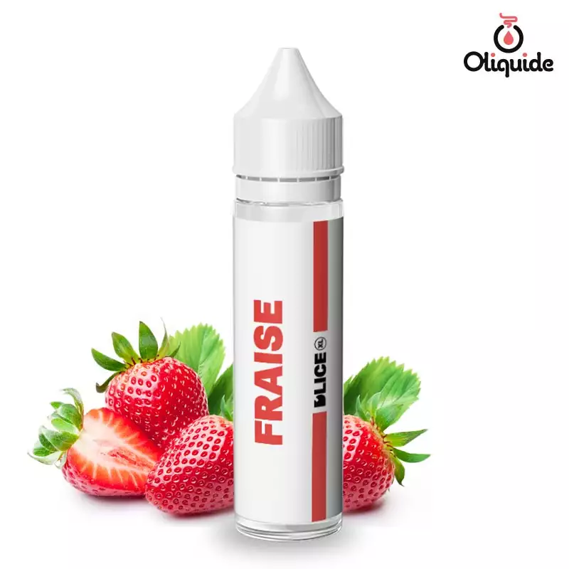 Prenez le temps d'explorer le Fraise XL 50 ml de Dlice