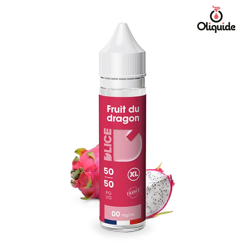 Plongez dans le Fruit du Dragon Litchi 50 ml de D'lice pour une immersion totale