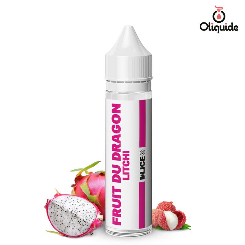 Lancez-vous dans l'aventure le Fruit du Dragon Litchi XL 50 ml de Dlice