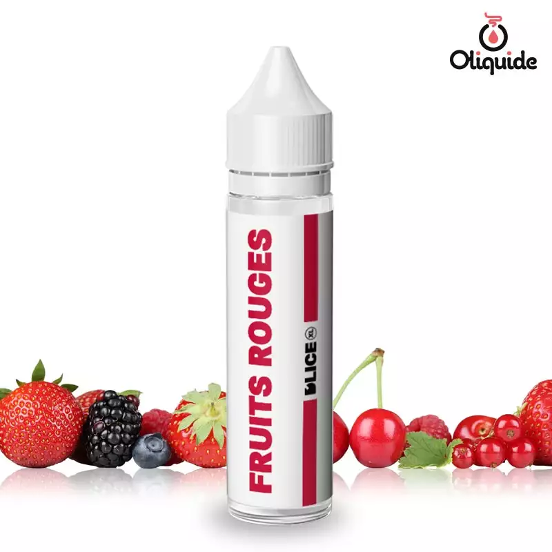 Testez les fonctionnalités uniques du Fruits Rouges XL 50 ml de Dlice