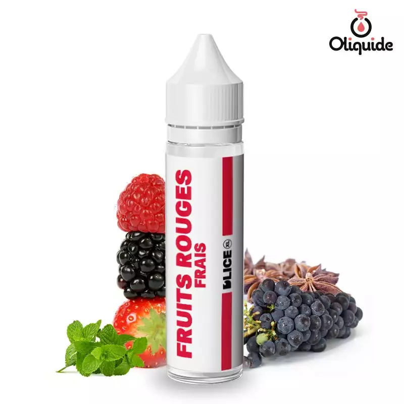 Prenez le temps de tester le Fruits Rouges Frais XL 50 ml de Dlice