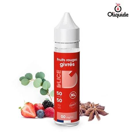 D'Lice 50ml Fruits rouges givrés 50 ml de la marque D'lice