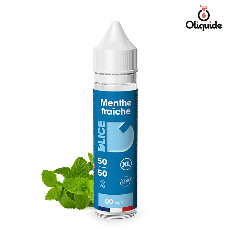 Laissez-vous surprendre par le Menthe Fraîche 50 ml de D'lice
