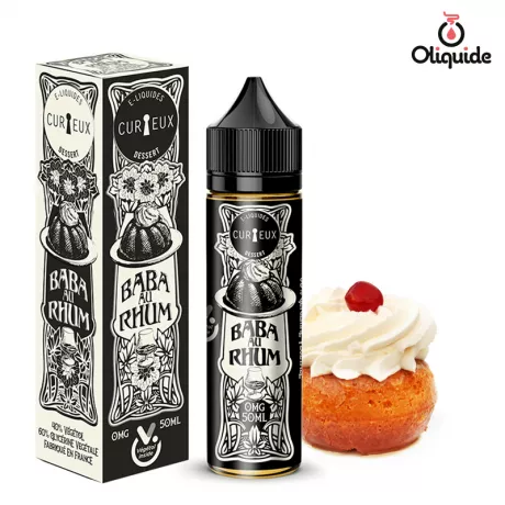 Dessert 50ml Baba au Rhum 50 ml de la marque Curieux