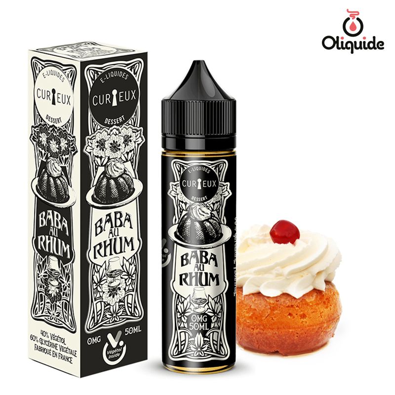 Explorez les fonctionnalités du Baba au Rhum 50 ml de Curieux en le testant