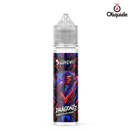 Dragonzz Liquideo 50ml Dragon Fruits Rouges 50 ml de la marque Liquidéo