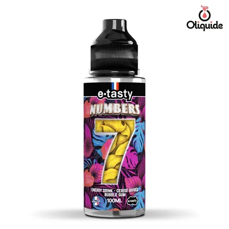 E-Tasty Numbers 100ml Numbers 7 100 ml de la marque e.tasty