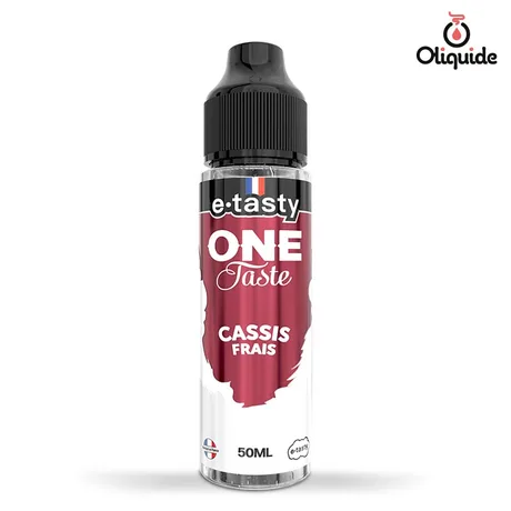 E-Tasty One Taste 50ml Cassis Frais 50 ml de la marque e.tasty