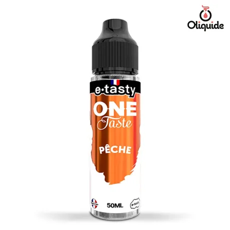 E-Tasty One Taste 50ml Pêche 50 ml de la marque e.tasty