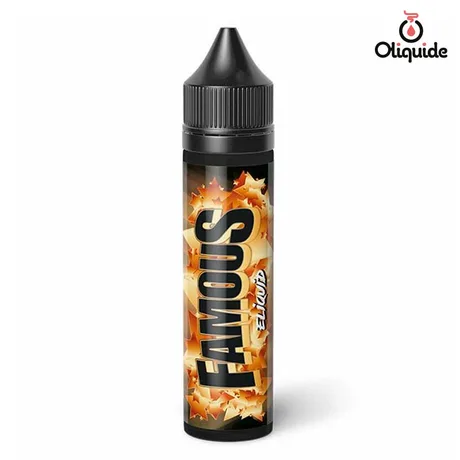 Eliquid France 50ml Famous Premium 50 ml de la marque Eliquid France