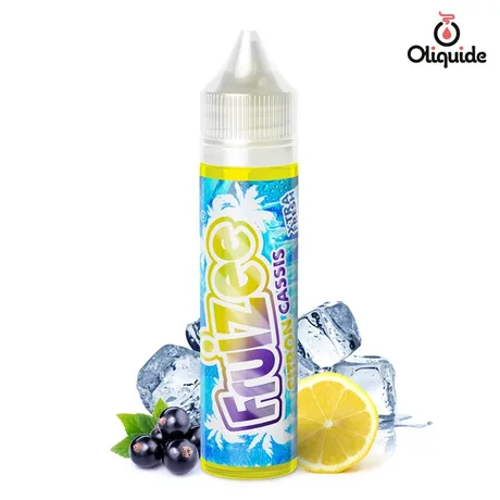 Fruizee 50ml Citron Cassis 50 ml de la marque Eliquid France