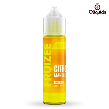 Fruizee Max Eliquid France 50ml Citron Mandarine 50 ml de la marque Eliquid France