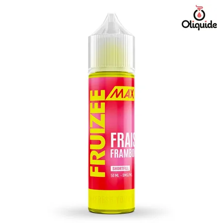 Fruizee Max Eliquid France 50ml Fraise Framboise 50 ml de la marque Eliquid France