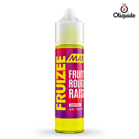 Fruizee Max Eliquid France 50ml Fruits Rouges Raisin 50 ml de la marque Eliquid France