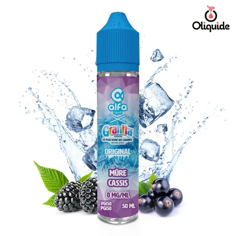 Granita 50ml Mûre Cassis 50 ml de la marque Granita