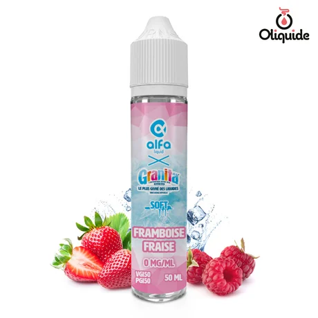 Granita Solft 50ml Framboise Fraise Soft 50ml de la marque Granita