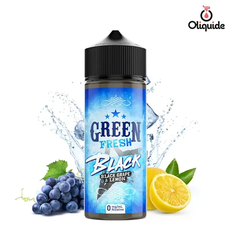 Green Fresh 100ml Black Green Fresh 100 ml de la marque Green Vapes