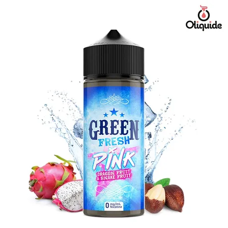 Green Fresh 100ml Pink Green Fresh 100 ml de la marque Green Vapes