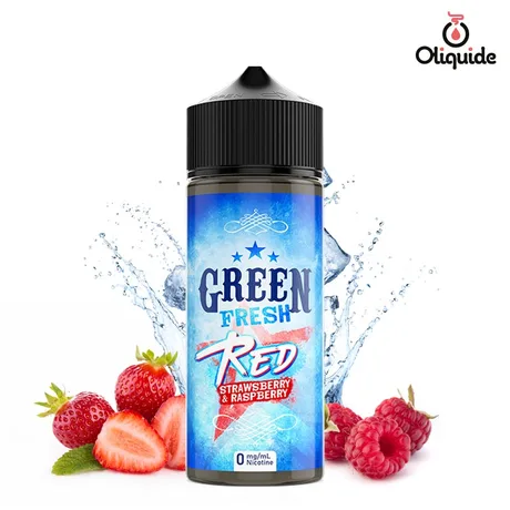 Green Fresh 100ml Red Green Fresh 100 ml de la marque Green Vapes