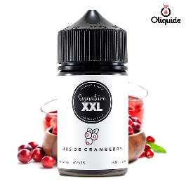 Liquide Signature H2O Jus de Cranberry pas cher