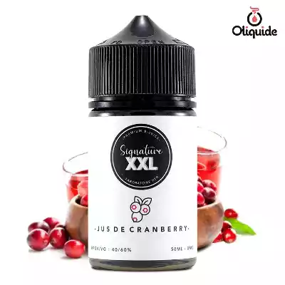 H2O Signature 50ml Jus de Cranberry 50 ml de la marque H2O