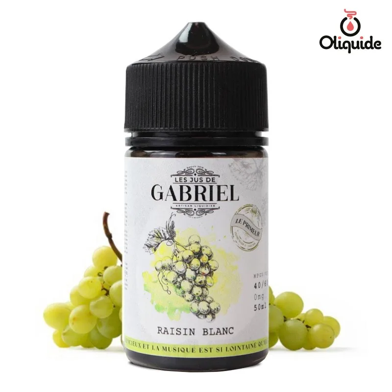 Expérimentez le Raisin Blanc 50 ml de H2O et découvrez ses avantages uniques