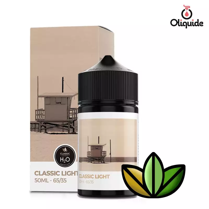 Préparez-vous à tester le Classic Light 50 ml de H2O