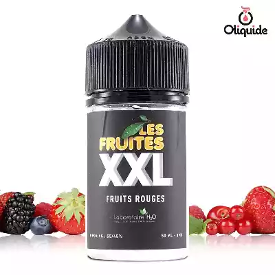 H2O XXL 50ml Fruits Rouges 50 ml de la marque H2O