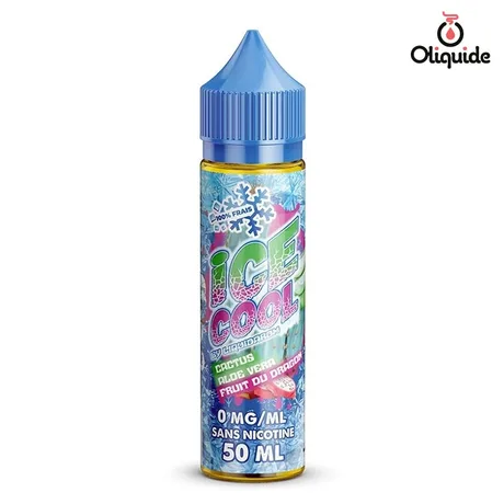 Ice Cool Liquidarom 50ml Cactus Fruit du Dragon Aloe Vera 50 ml de la marque Liquidarom