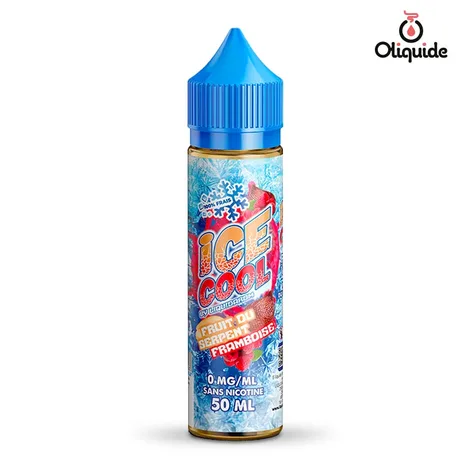 Ice Cool Liquidarom 50ml Fruit du Serpent Framboise  50 ml de la marque Liquidarom