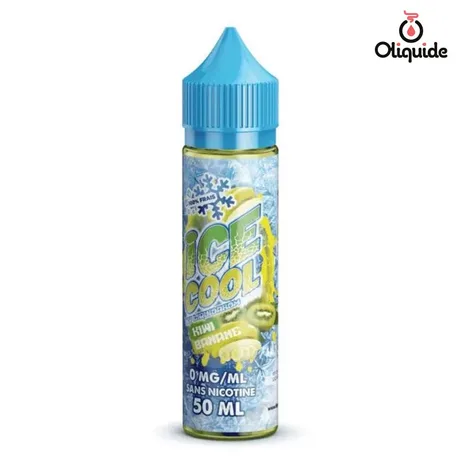 Ice Cool Liquidarom 50ml Kiwi Banane  50 ml de la marque Liquidarom