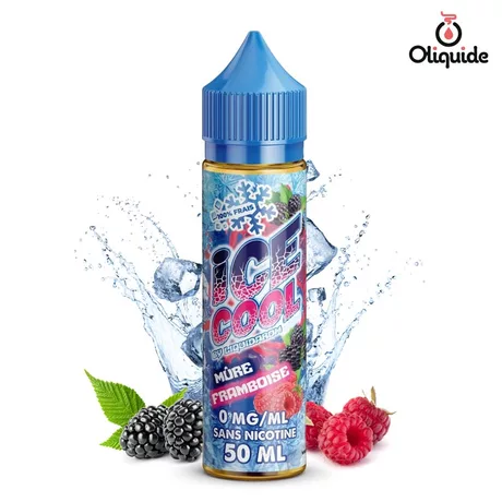 Ice Cool Liquidarom 50ml Mûre Framboise 50 ml de la marque Liquidarom