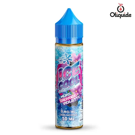 Ice Cool Liquidarom 50ml Mure Sauvage Violette 50 ml de la marque Liquidarom