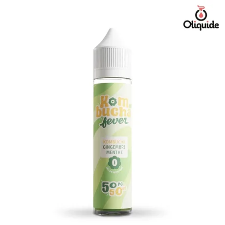 Kombucha Fever 50ml Gingembre Menthe Kombucha 50 ml de la marque Kombucha Fever