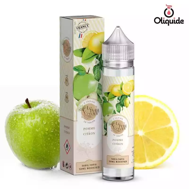 Testez le Pomme Citron 50 ml de Savourea et appréciez ses performances