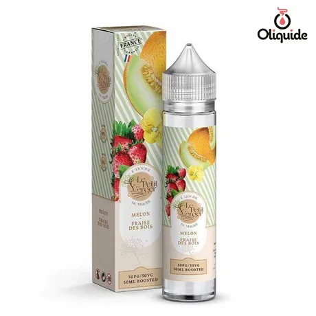 Le Petit Verger 50ml Melon Fraise des Bois 50 ml de la marque Savourea