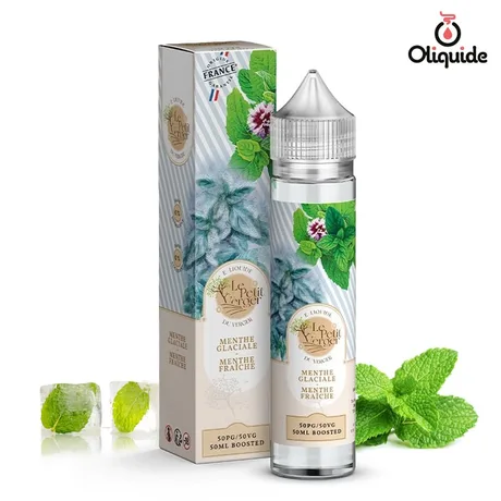 Le Petit Verger 50ml Menthe Glaciale Menthe Fraiche 50 ml de la marque Savourea