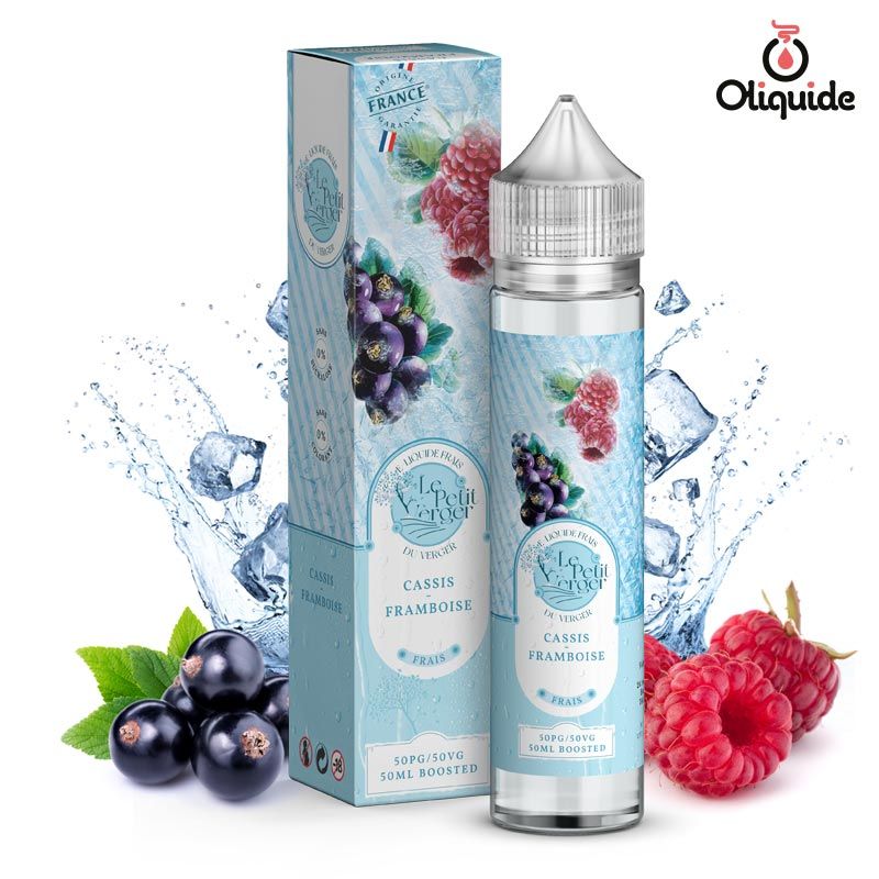 Mettez le Cassis Framboise Frais 50 ml de Savourea à l'épreuve