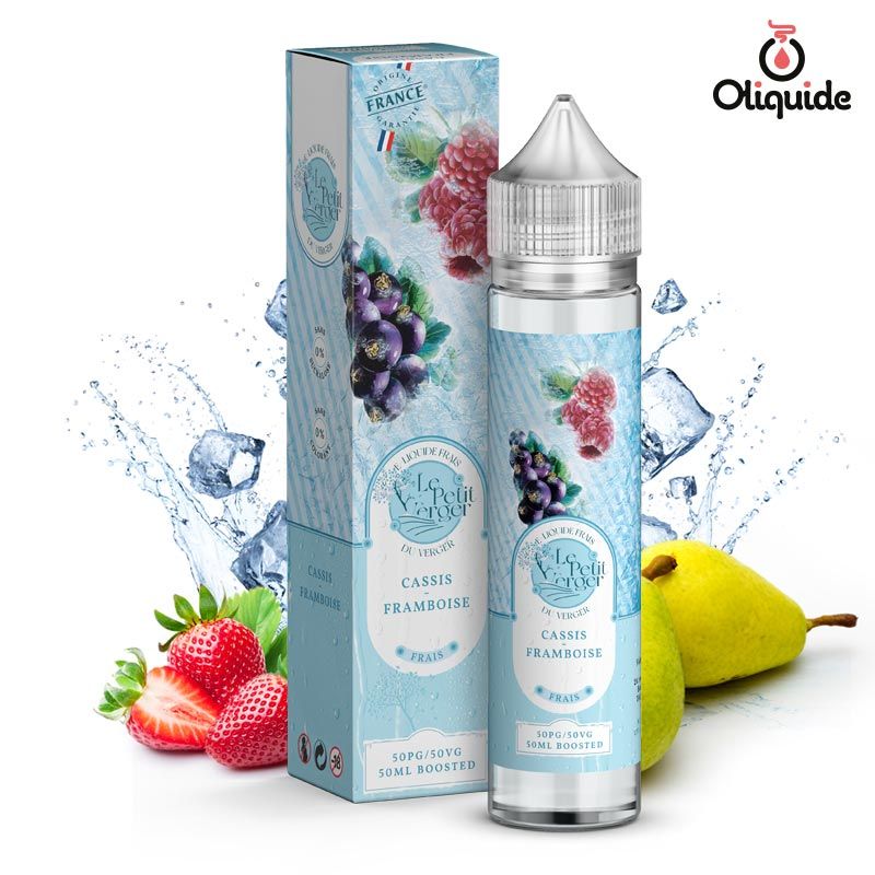 Plongez dans le Fraise - Poire Frais 50 ml de Savourea
