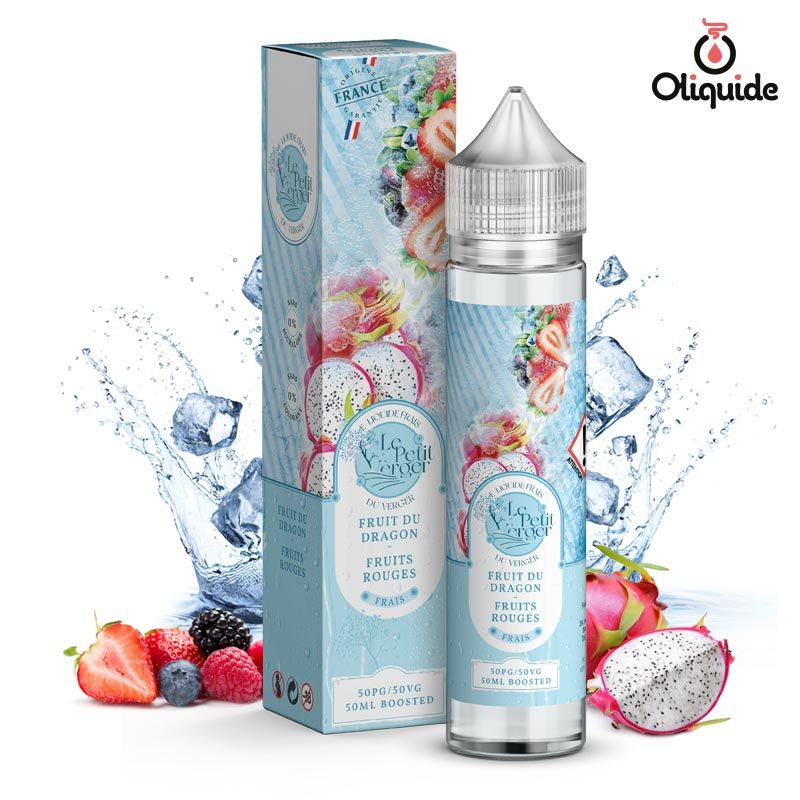 Testez le Fruit du Dragon - Fruits Rouges Frais 50 ml de Savourea et vivez une expérience exceptionn