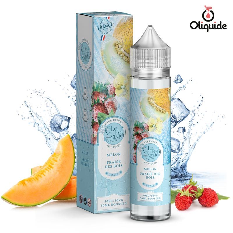 Testez le Melon - Fraise des Bois Frais 50 ml de Savourea et vivez une expérience exceptionnelle