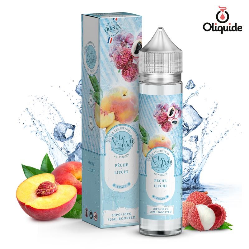 Saisissez l'occasion de tester en profondeur le Pêche - Litchi Frais 50 ml de Savourea