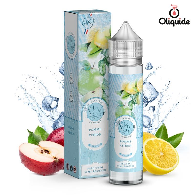 Testez les fonctionnalités uniques du Pomme - Citron Frais 50 ml de Savourea